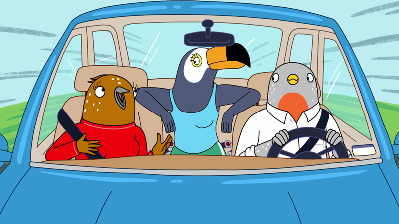 Illustration for article titled The vibrant, surreal Tuca & Bertie is one of the best new shows of the year